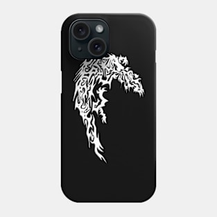 White Dragon's Fury Phone Case