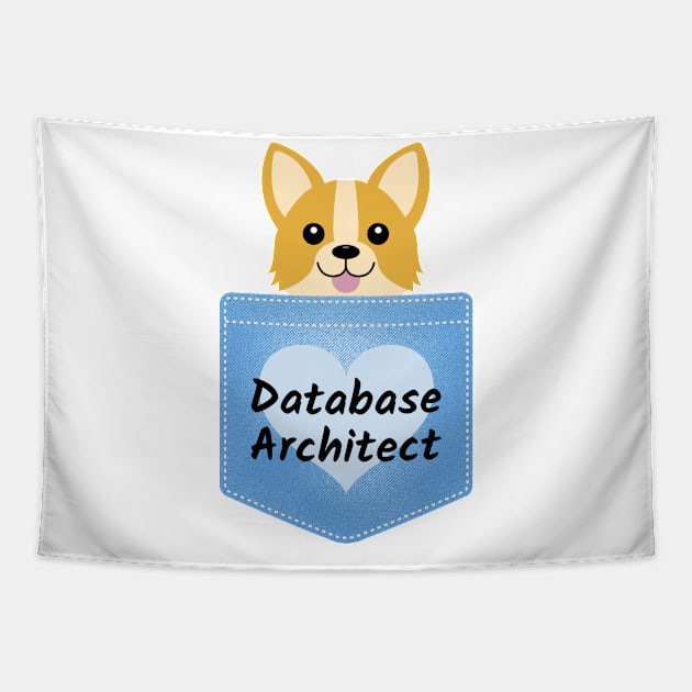 Smiley Data Architect Tapestry by ArtDesignDE