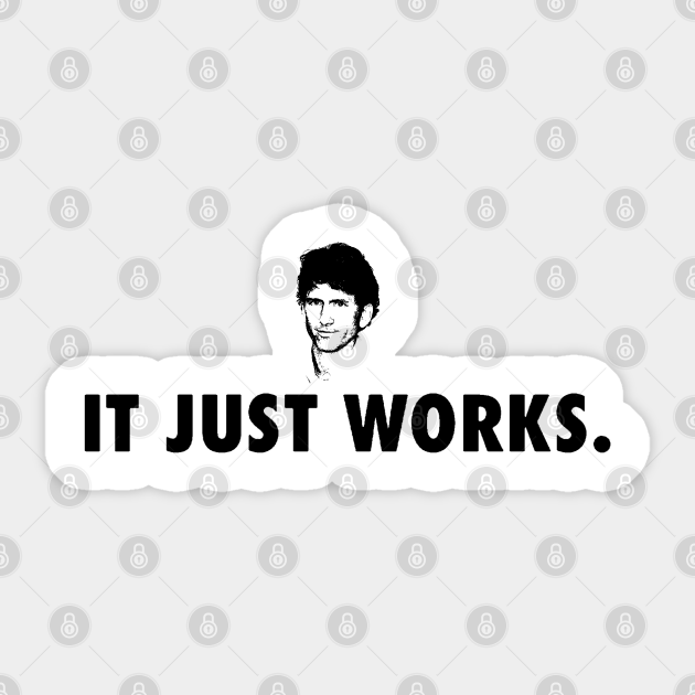 It Just Works Light Bg Todd Howard Naklejka Teepublic Pl It Just Works Light Bg Todd Howard Naklejka Teepublic Pl