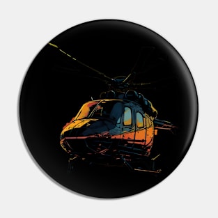 Helicopter pilot Pin