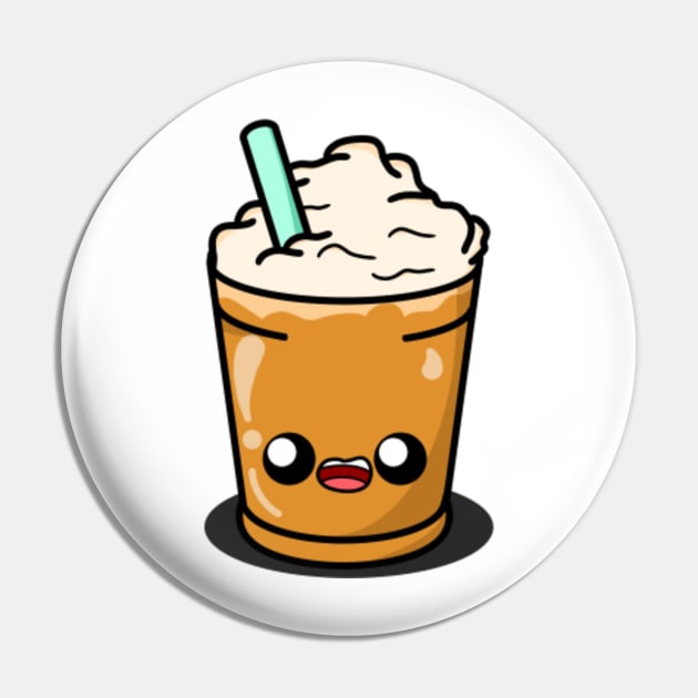 Cute Ice Coffee With Hot Coffee Cartoon - Cute Ice Coffee With Hot Coffee  Cartoon - Pin