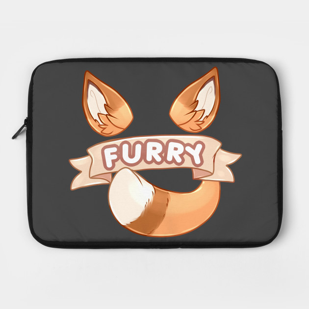 furry laptop case
