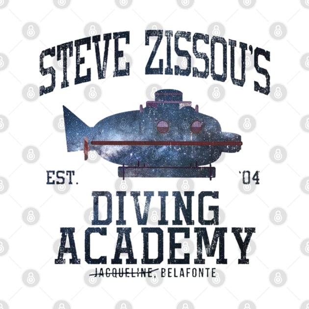 Life Aquatic Steve Zissous Submarine Driving Academy by Angel arts