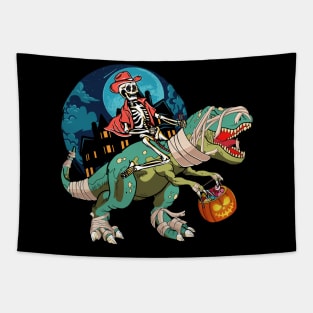 Halloween t-rex Tapestry