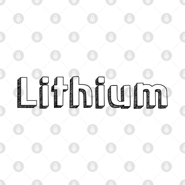 Lithium // Typography Design by Aqumoet