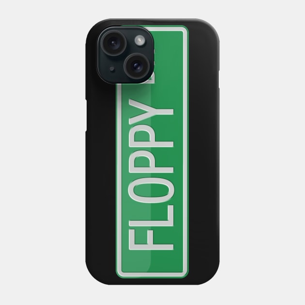 Floppy Drive Road Sign Phone Case by reapolo