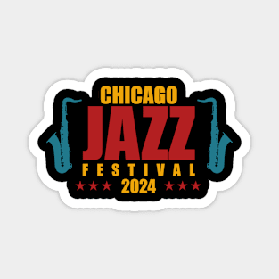 Chicago Jazz Festival 2024 Magnet