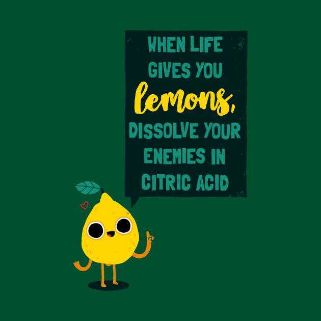 Friendly Lemon Advice by DinoMike