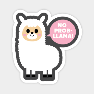 NO PROB LLAMA Magnet