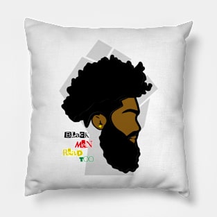 Black Men Read Too Pillow