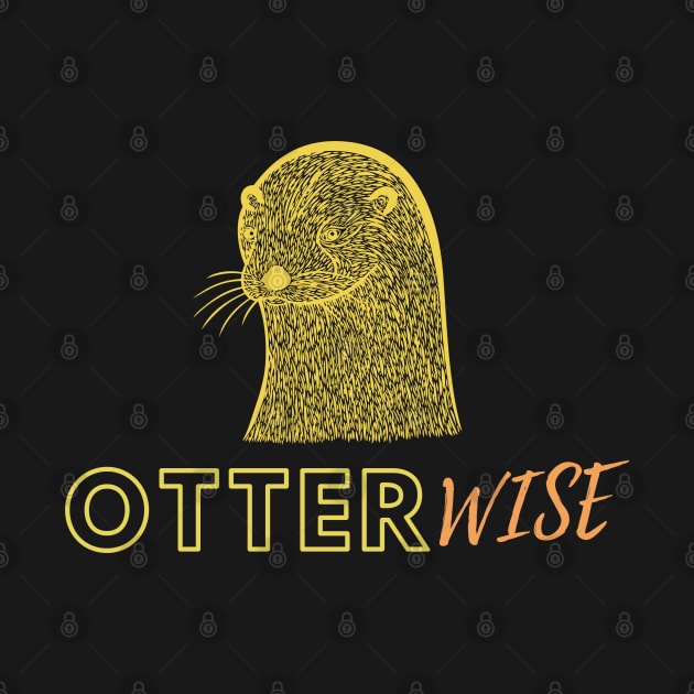 OtterWISE - yellow & orange by Green Paladin