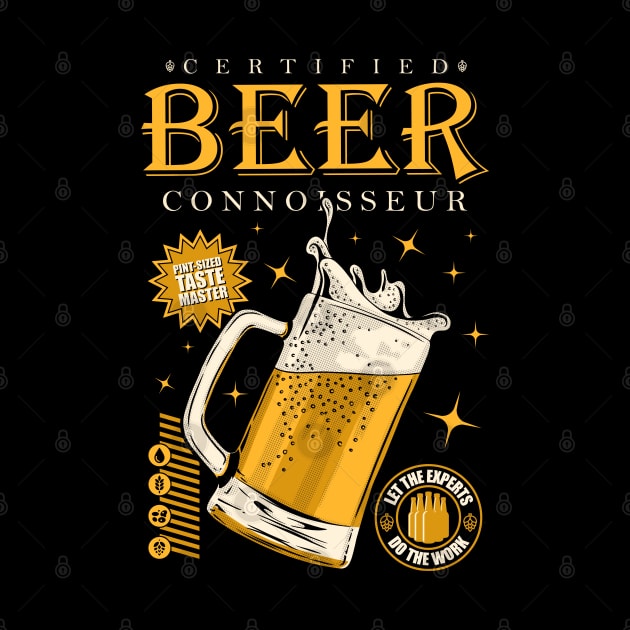 Certified Beer Connoisseur by Sachpica