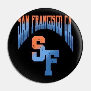 SF SAN FRANCISCO Pin