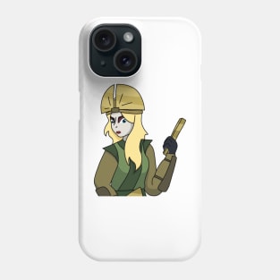 Rachel as Kyoshi Phone Case