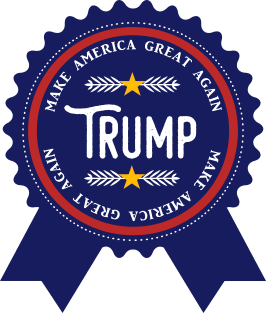 Blue Ribbon MAGA Magnet