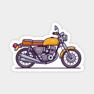 Retro Motorbike (2) Magnet