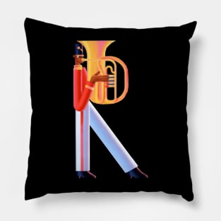 Alphabet R Music Pillow