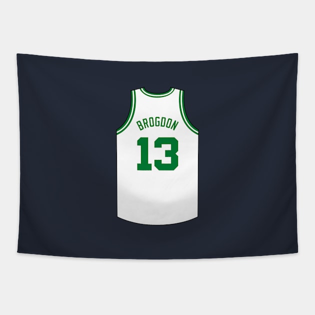 Malcolm Brogdon Boston Jersey Qiangy Tapestry by qiangdade