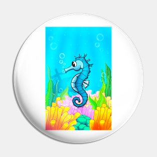Cute Seahorse Pin
