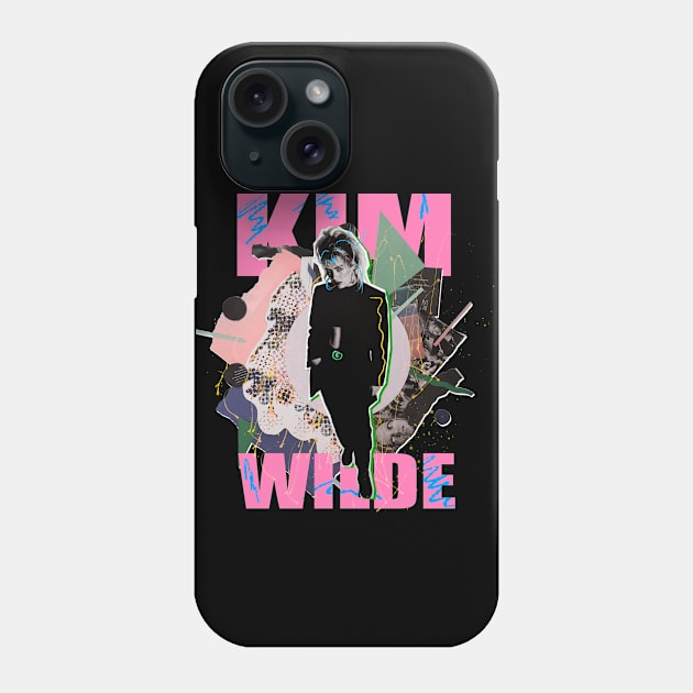 KIM WILDE 80S RETRO STYLE Phone Case by DISCO DISCO MX