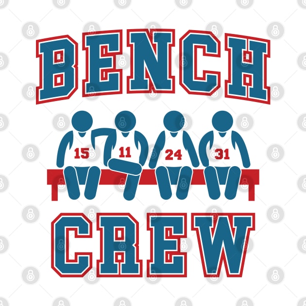 Bench Crew - Funny Basketball by TwistedCharm