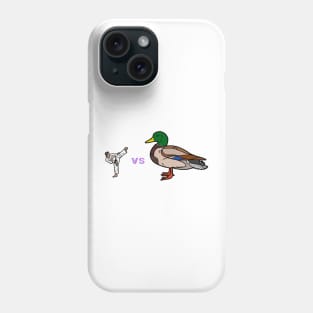Fighting a Horse Sized Duck Phone Case