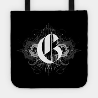 G Gothic Typography Tote