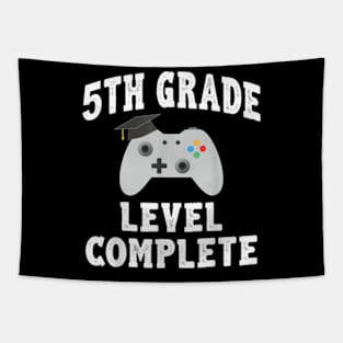 5Th Grade Level Complete Gamer Class Of 2024 Graduation Tapestry