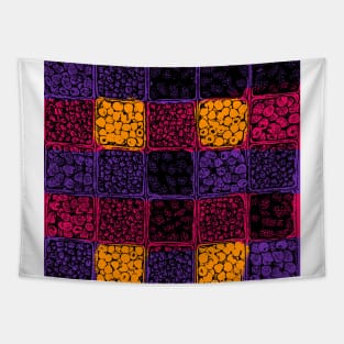 Pink, Purple and Yellow Berry Baskets Tapestry