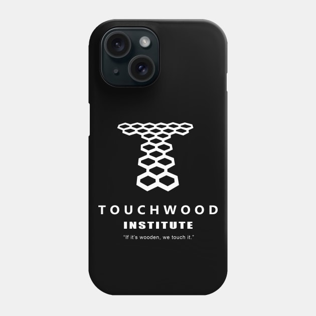 (NEW) TOUCHWOOD - White Phone Case by tone