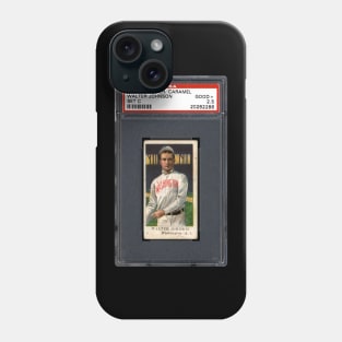 1908-10 American Caramel Set C (E91) - WALTER JOHNSON Phone Case