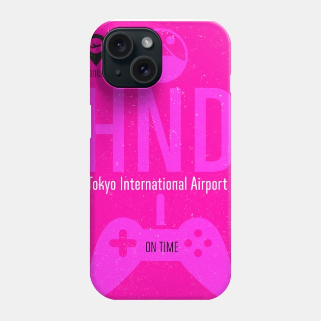 HND Tokyo airport Phone Case by Woohoo