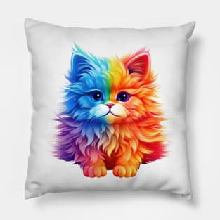 LGBT Cat Pillow
