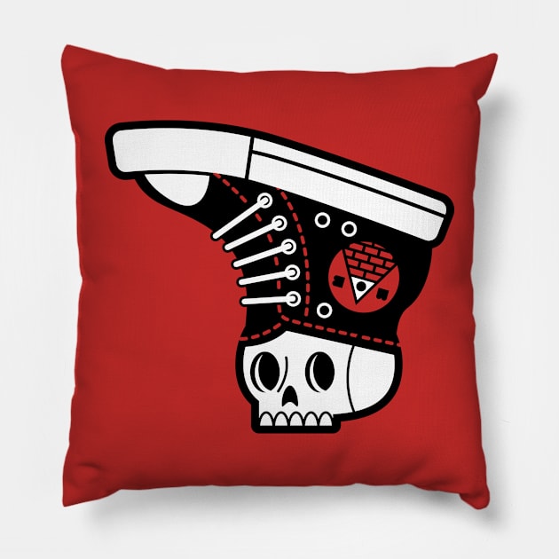 Sneakerhead Pillow by etherbrian