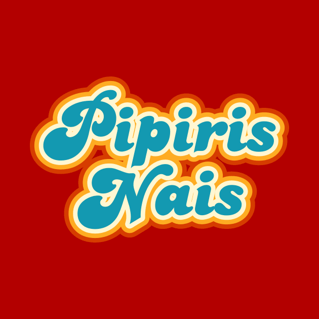 Pipiris Nais - retro design by verde