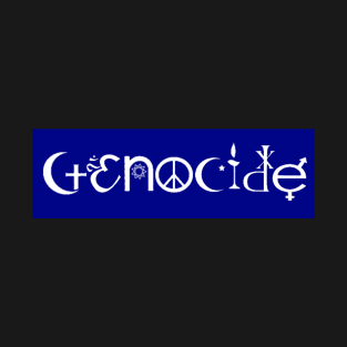Genocide Coexist Religious Spoof / Commentary T-Shirt