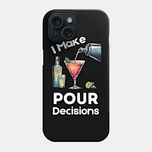 Bartender Funny Jokes Dark Humor Bar Drinking Cocktail Phone Case