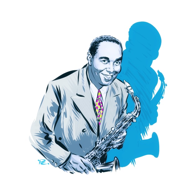 Charlie Parker - An illustration by Paul Cemmick by PLAYDIGITAL2020