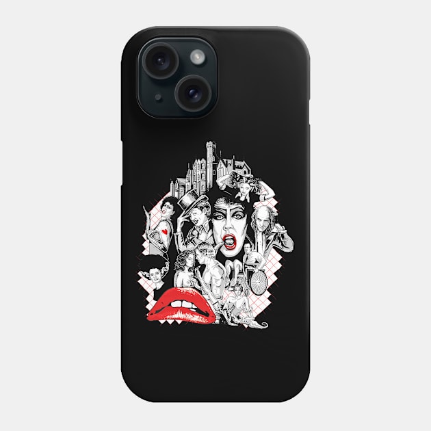 The rocky horror picture show Outlaw Phone Case by RianSanto