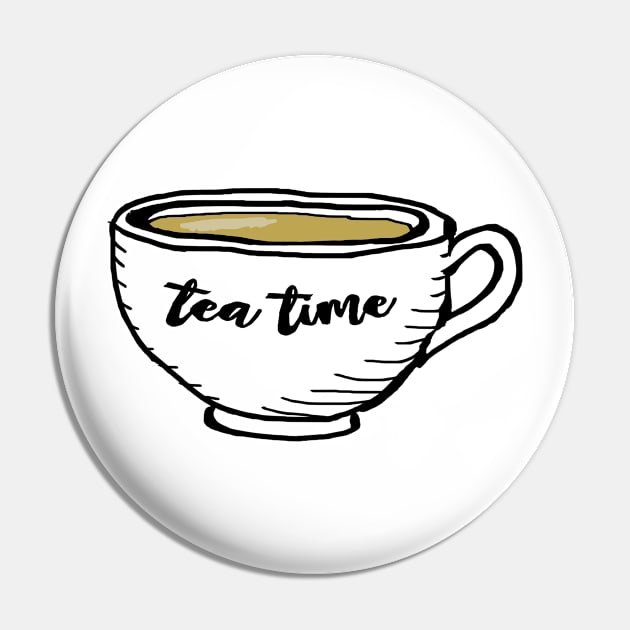 Tea Time Pin by akachayy