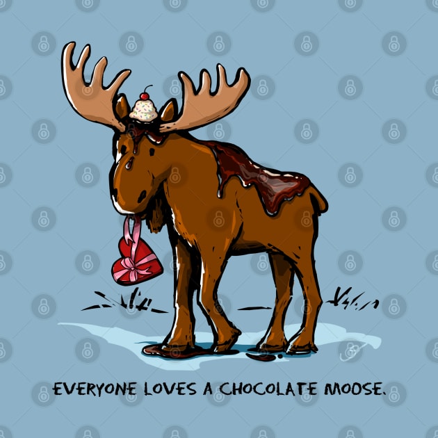 Everyone Loves a Chocolate Moose by ElephantShoe