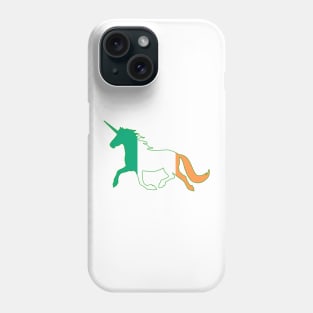 Irish Unicorn Phone Case