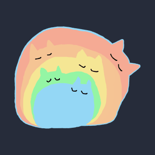 cat rainbow T-Shirt