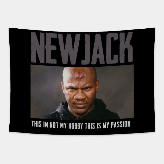 rip new jack Tapestry by christinehearst