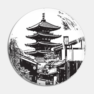 Yasaka Pagoda Pin