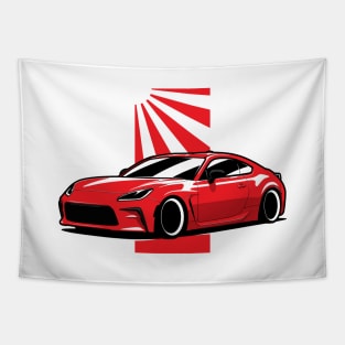 Red GR86 Coupe JDM Tapestry