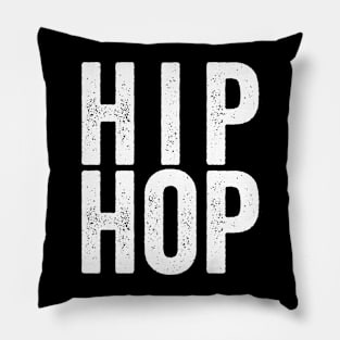 Hip Hop Fun White Pillow