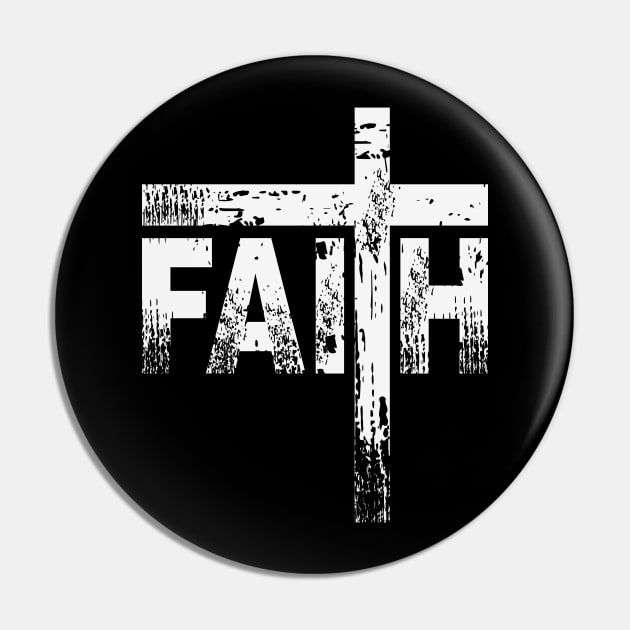Religious Verse Faith Cross Christian, Jesus Cross Pin by hugandmug