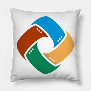 Crown art Technology Pillow