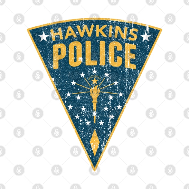 Hawkins Police Dept. Patch by huckblade